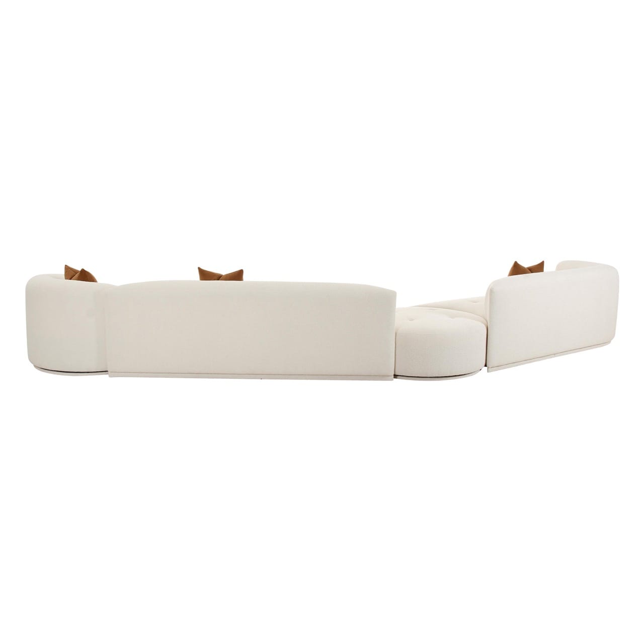 TOV Furniture Fickle Chaise Sectional - Thumbnail 5