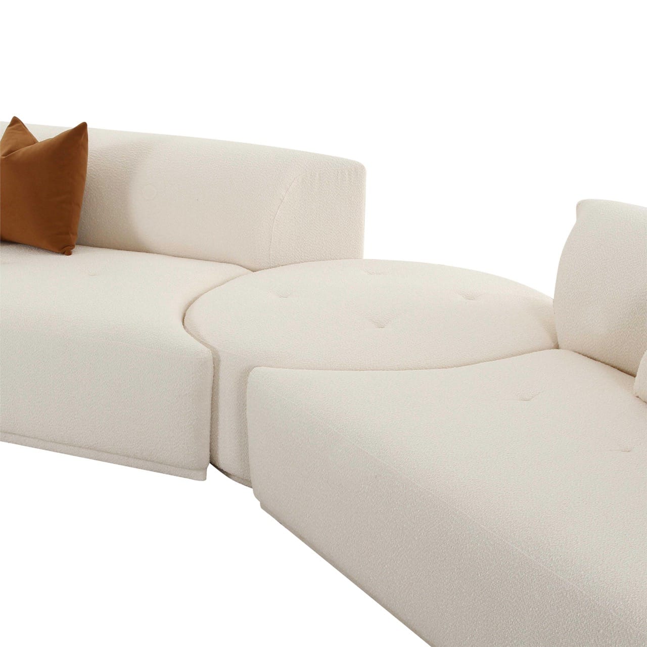TOV Furniture Fickle Chaise Sectional - Thumbnail 4