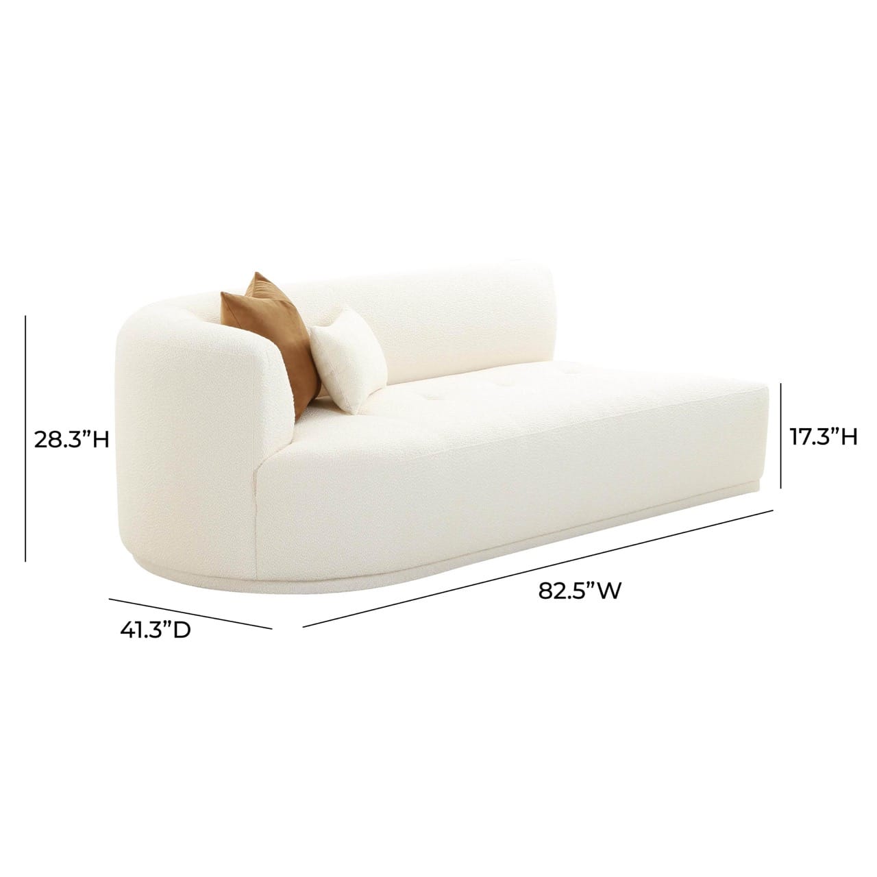 Fickle Modular LAF Loveseat - Thumbnail 4