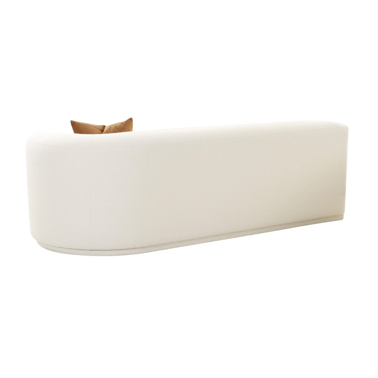 Fickle Cream Boucle Modular RAF Loveseat - Thumbnail 5