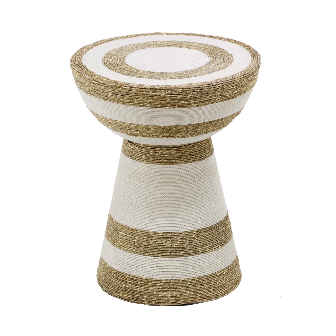 Wren Striped Side Table - Thumbnail 2