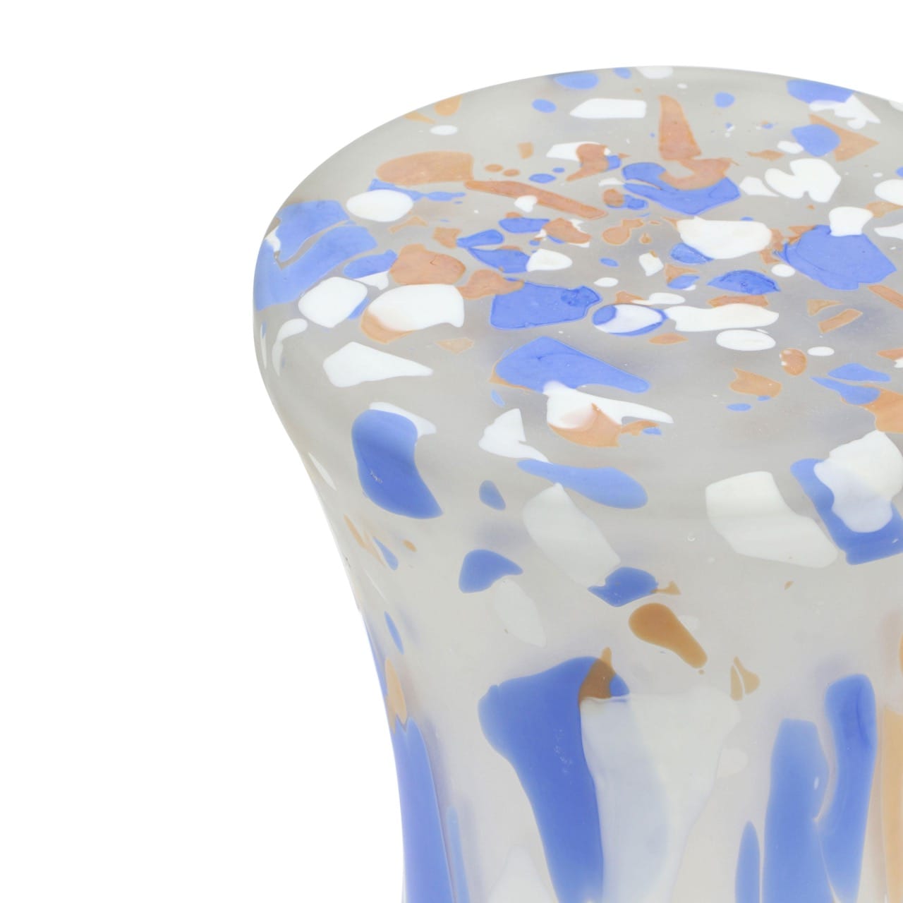 Journee Glass Side Table - Thumbnail 2