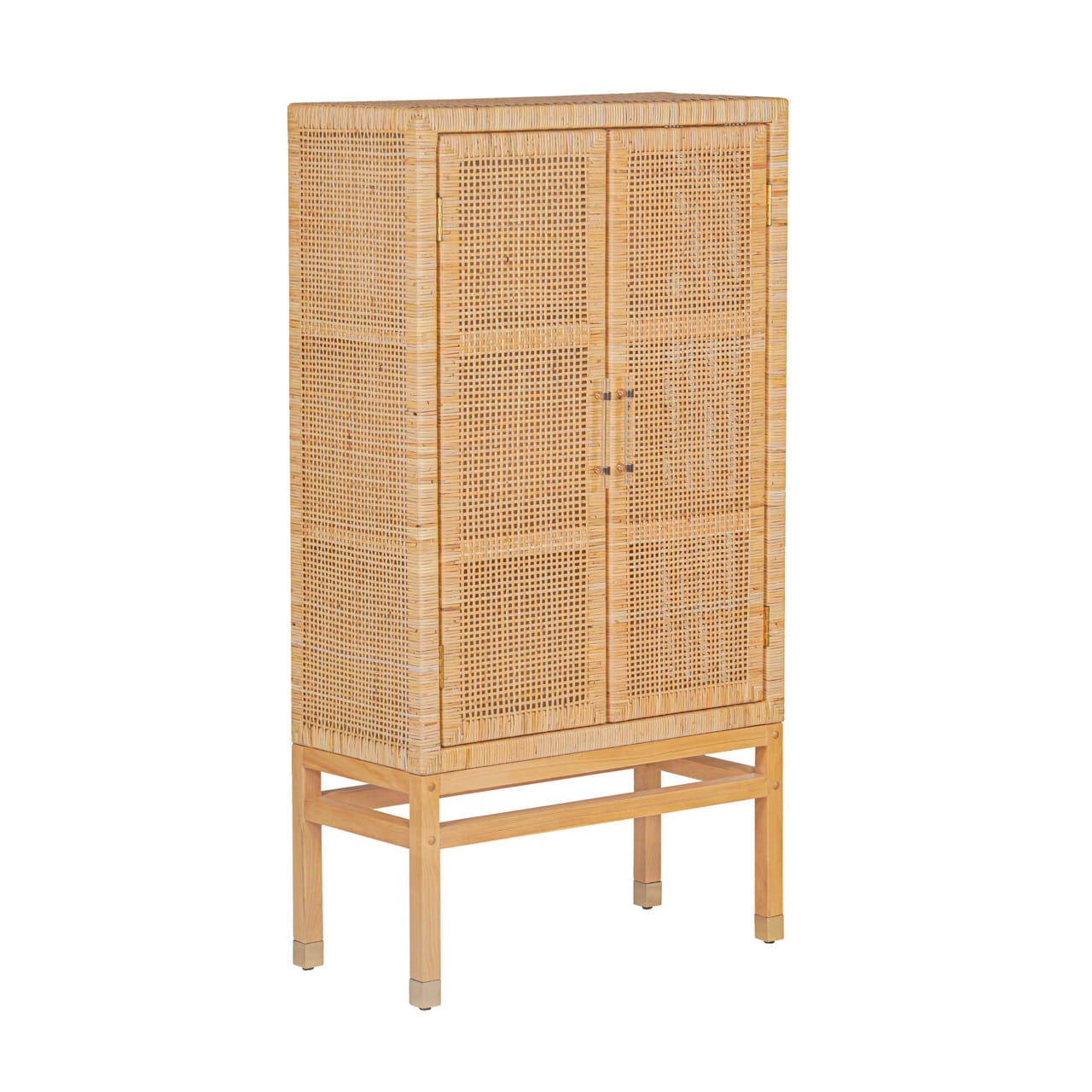 TOV Furniture Amara Rattan Cabinet