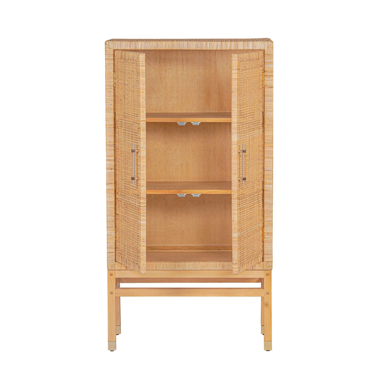 TOV Furniture Amara Rattan Cabinet - Thumbnail 2