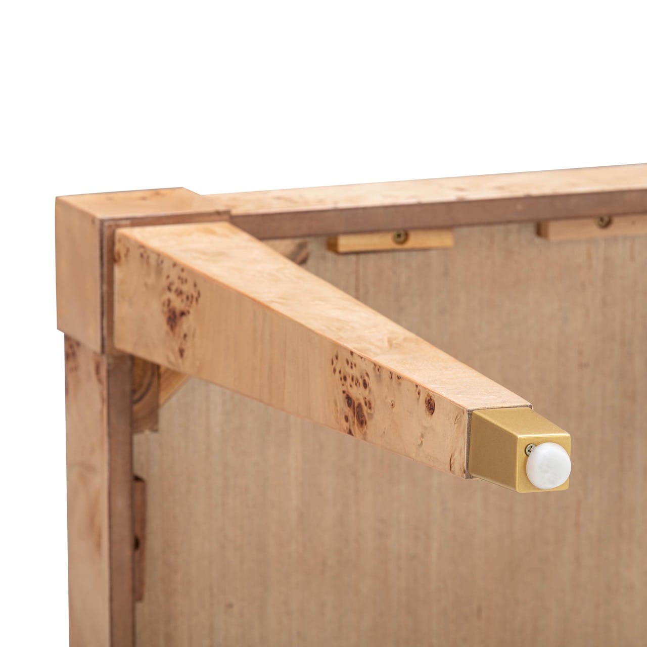 Brandyss Natural Burl End Table - Thumbnail 5