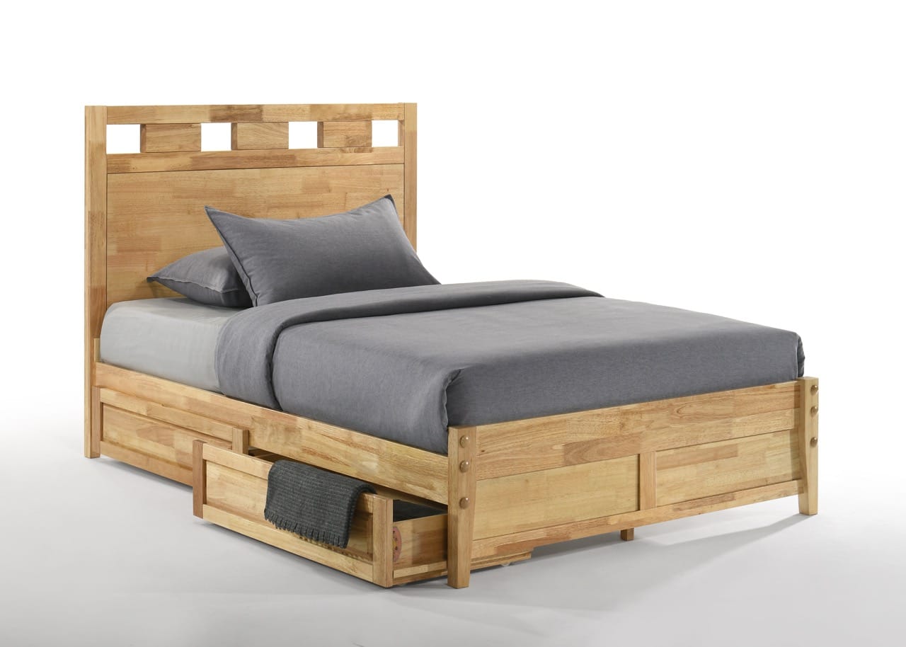 Tamarind Natural Platform Bed - Thumbnail 4
