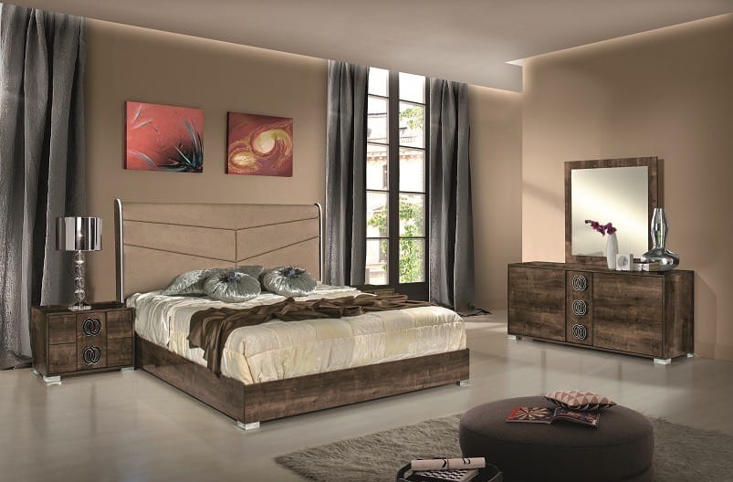 Modrest Athen Italian Modern Queen Bedroom Set - Thumbnail 2