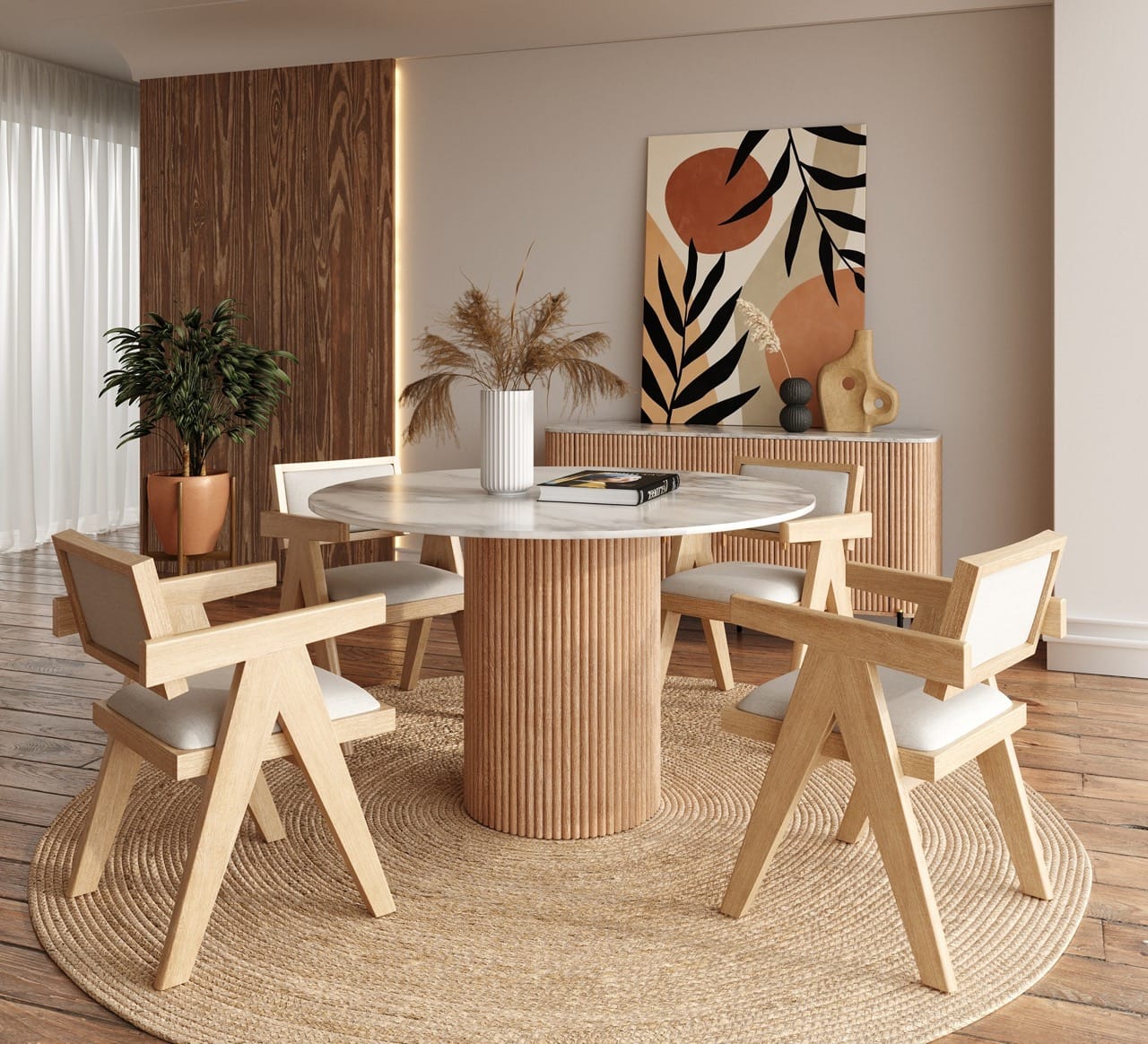 Modrest dining table discount