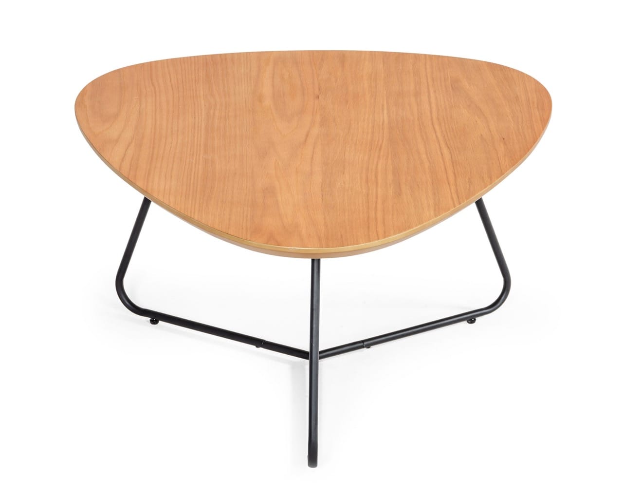 Modrest Eudora Industrial Oak Coffee Table - Thumbnail 3