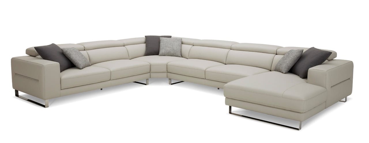 Divani Casa Hawkey LAF Chaise Sectional Sofa