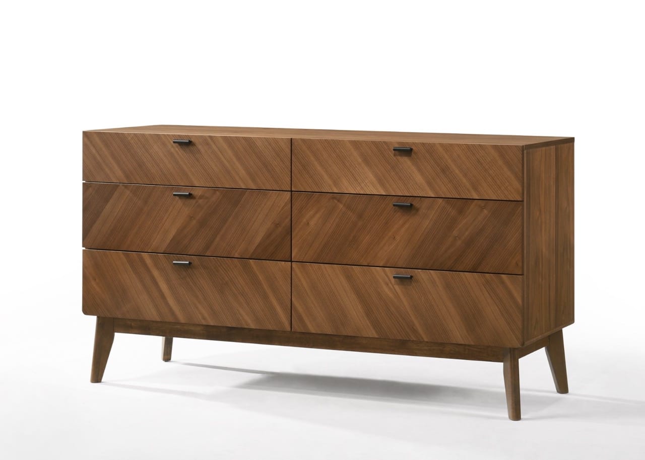 Nova Domus Kamela Modern Walnut Dresser