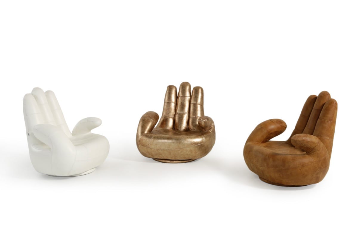 Estro Salotti Sosia Hand Accent Chair - Thumbnail 2