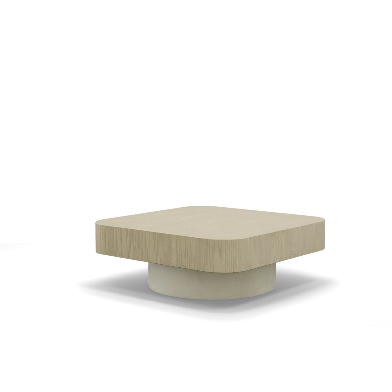 Modrest Teller Modern Square Low Coffee Table - Thumbnail 4