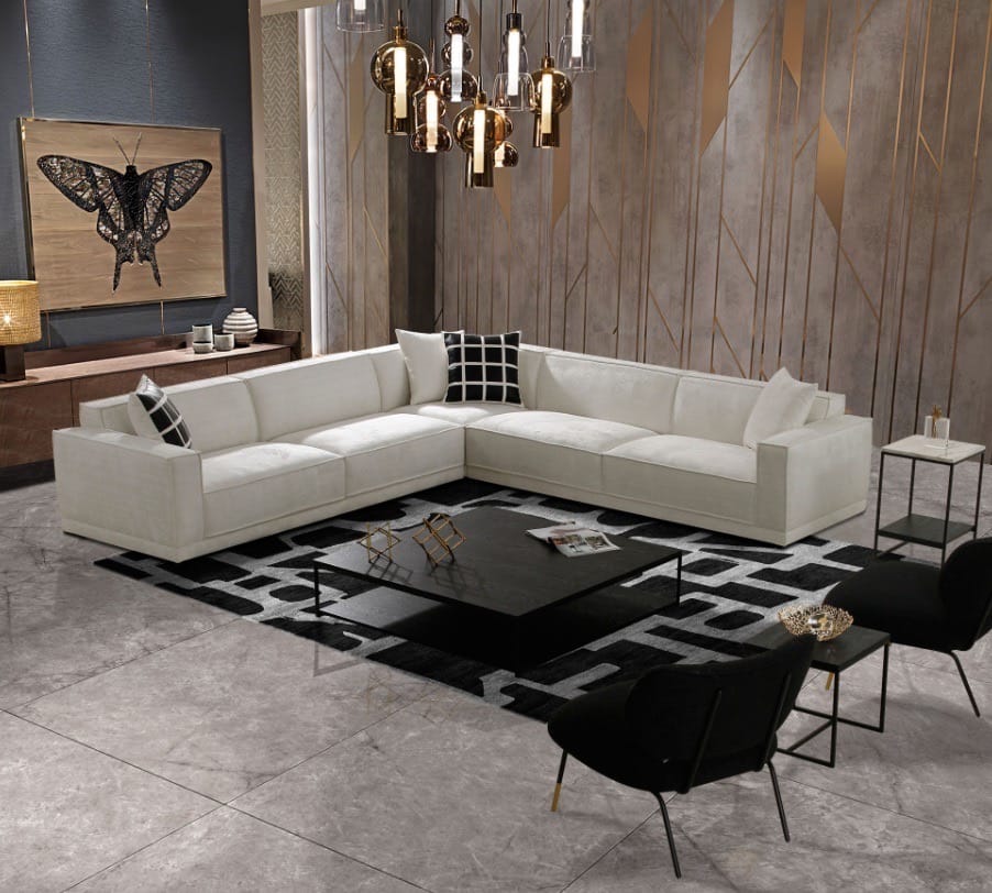 Modrest Manny Modern Square Coffee Table - Thumbnail 5