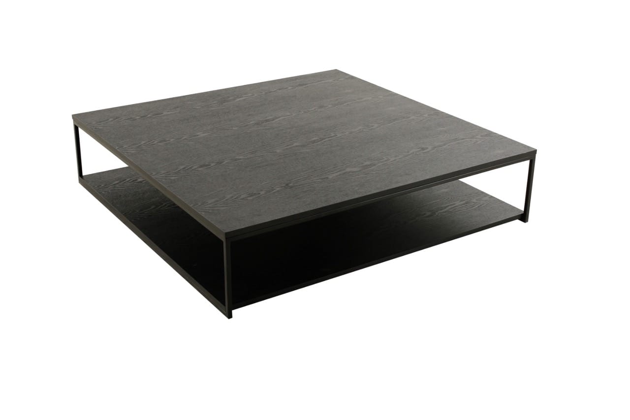 Modrest Manny Modern Square Coffee Table - Thumbnail 2