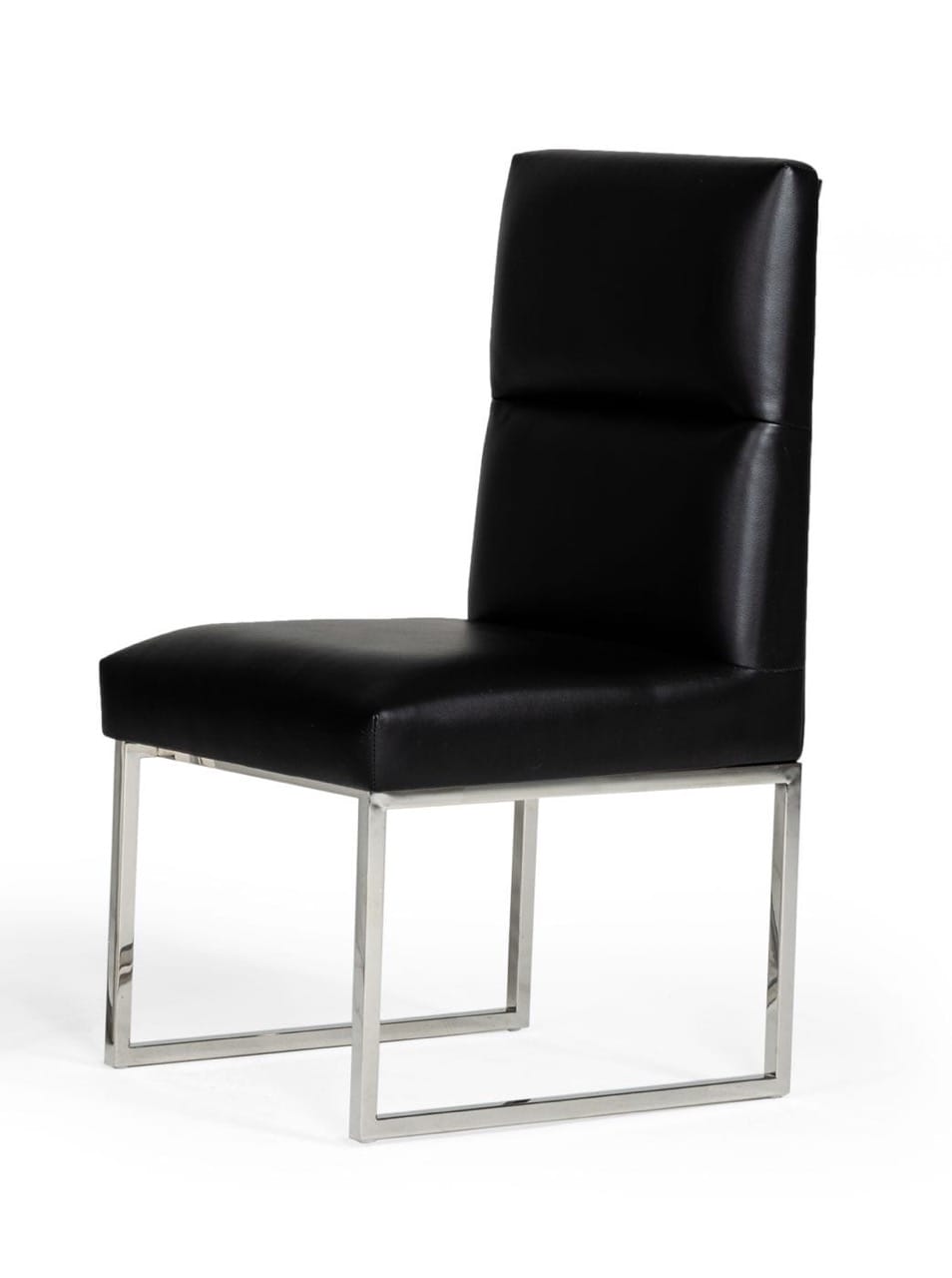 A&X Carla - Modern Black Leatherette Dining Chair (Set of 2) by VIG ...