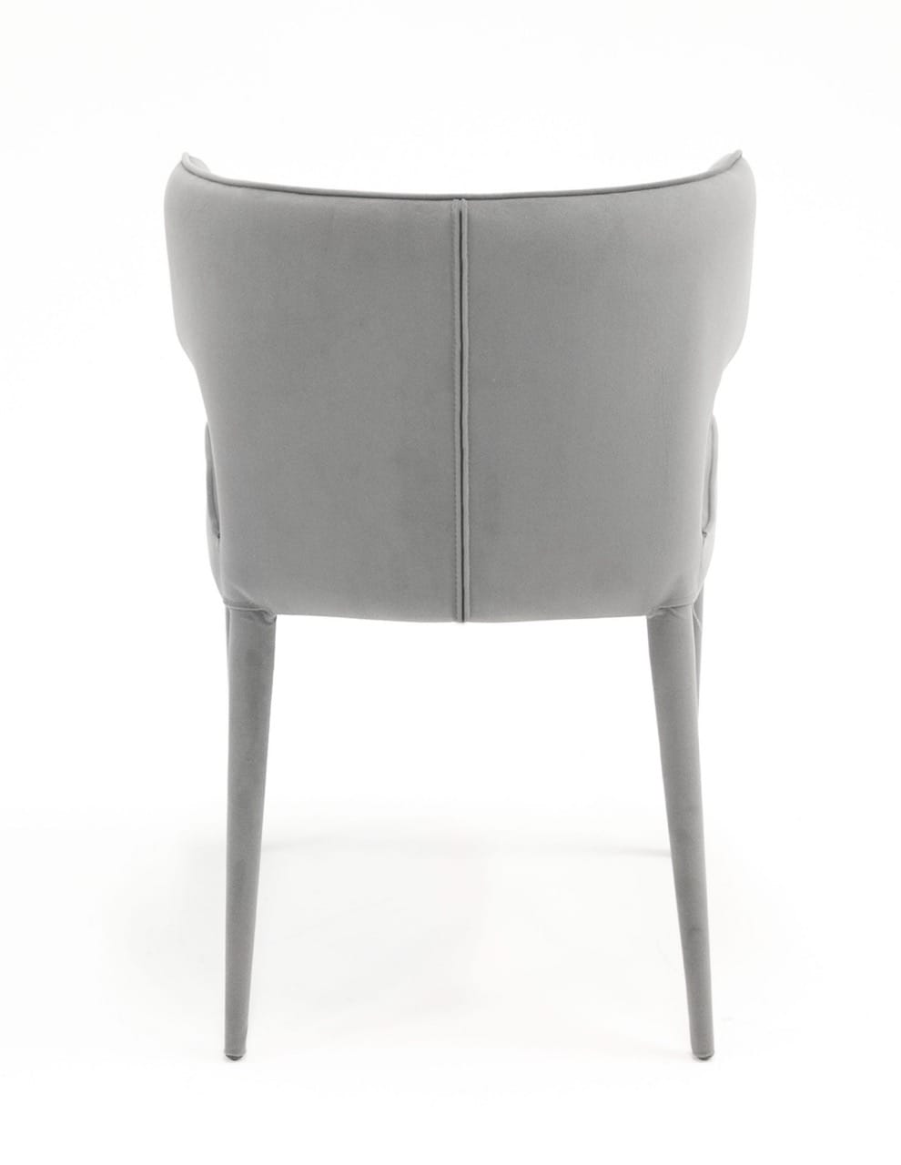 Modrest Lucero Modern Velvet Arm Dining Chair - Thumbnail 3