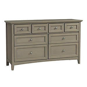 McKenzie 8-Drawer Dresser, Fieldstone by Whittier Wood Furniture