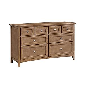 McKenzie 8-Drawer Dresser, Pecan by Wittier Wood Furniture