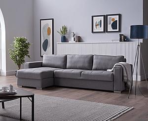 Cooper Sectional (Spar Light Gray) by Bellona