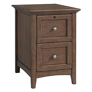 McKenzie File Cabinet, Java by Wittier Wood Furniture