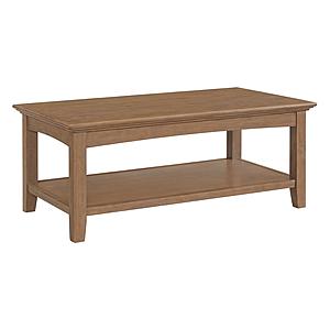 McKenzie Cocktail Table, Pecan by Whittier Wood Furniture