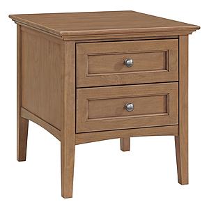 McKenzie End Table, Pecan by Wittier Wood Furniture