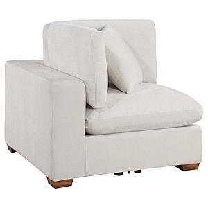551462 Lakeview Corner Chair Ivory for Modular Sectional by Coaster