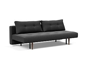 Recast Plus Sofa Bed (Full Size) Boucle Charcoal by Innovation Living