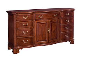 Cherry Grove Door Triple Dresser by American Drew