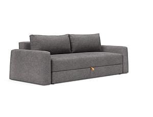 Cone Sleek Sofa Bed (Queen Size) Avella Warm Gray by Innovation Living