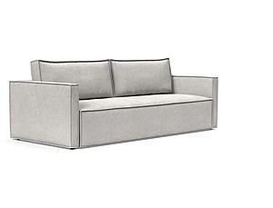 Newilla Slim Sofa Bed (Full Size) Adario Fog by Innovation Living