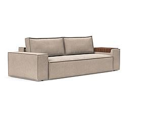 Newilla Wide Sofa Bed (Full Size) Adario Taupe by Innovation Living