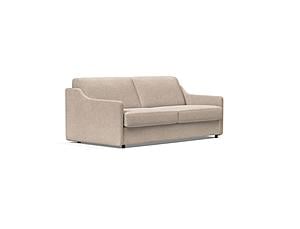 Carnell Sofa Bed w/Slope Arms (Queen Size) Adario Taupe by Innovation Living