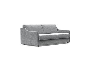 Carnell Sofa Bed w/Slope Arms (Queen Size) Taura Slate Gray by Innovation Living