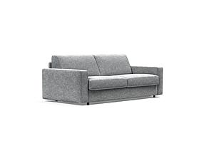 Carnell Sofa Bed w/Standard Arms (Queen Size) Taura Slate Gray by Innovation Living
