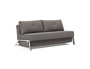 Cubed Deluxe Sofa Bed (Queen Size) Mixed Dance Gray by Innovation Living