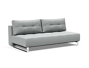Supremax Deluxe Excess Sofa Bed (Queen Size) Melange Light Gray by Innovation Living