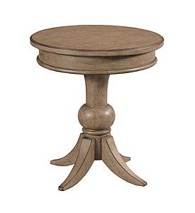 Carmine Georgie Round End Table by American Drew