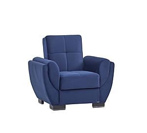 Armada Air Chair 104 Microfiber Blue by Casamode
