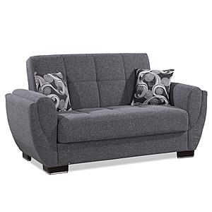 Armada Air Gray Fabric 113 Loveseat by Casamode