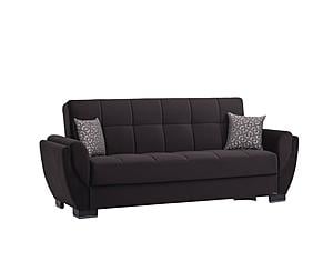 Armada Air Sofa Bed 103 Microfiber Black by Casamode