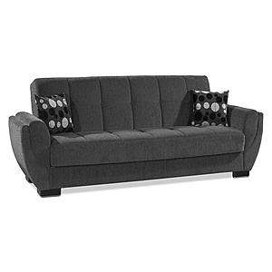Armada Air Dark Gray/Sage 119 Sofa Bed by Casamode