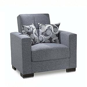 Armada Classic Gray 13 Armchair by Casamode