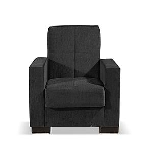 Armada Classic Dark Gray 19 Armchair by Casamode
