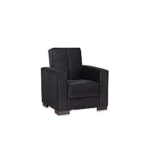 Armada Classic Black 3 Armchair by Casamode