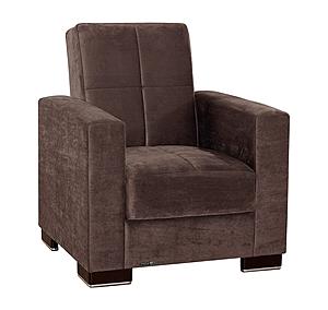 Armada Classic Brown 8 Armchair by Casamode
