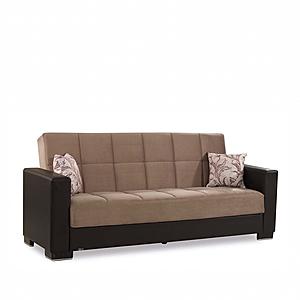 Armada Classic Sand/Brown 9 Sofa Bed by Casamode