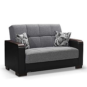 Armada X Gray/Black 305 Loveseat by Casamode