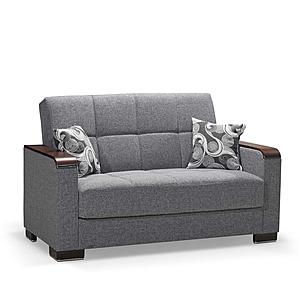 Armada X Gray Fabric 313 Loveseat by Casamode